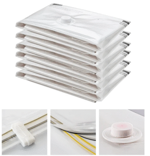 Kit Bolsas De Ahorradoras De Espacio Al Vacío (10 Uni), Más Bomba